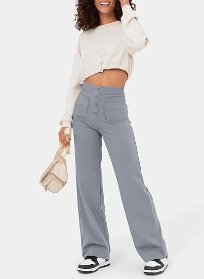 Alina - Elastic Casual Pants